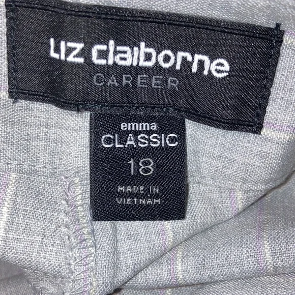 Liz Claiborne Emma Classic Ankle Pants  Size 18 - Picture 7 of 11